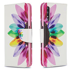 Handytasche Stand Schutzhülle Flip Leder Hülle Modisch Muster B01F für Huawei Honor 9X Plusfarbig