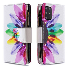 Handytasche Stand Schutzhülle Flip Leder Hülle Modisch Muster B04F für Samsung Galaxy S20 Plus 5G Plusfarbig