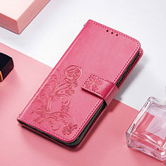 Handytasche Stand Schutzhülle Flip Leder Hülle Modisch Muster H04 für Apple iPhone 13 Mini Pink