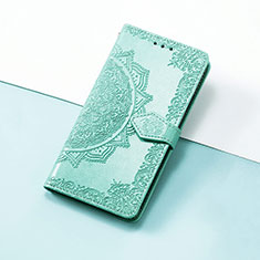 Handytasche Stand Schutzhülle Flip Leder Hülle Modisch Muster S07D für Huawei Nova Y90 Grün