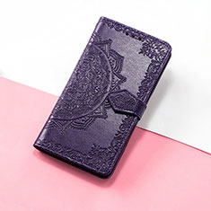 Handytasche Stand Schutzhülle Flip Leder Hülle Modisch Muster S07D für Huawei Nova Y90 Violett