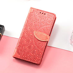 Handytasche Stand Schutzhülle Flip Leder Hülle Modisch Muster S08D für Huawei Honor X10 Max 5G Rot