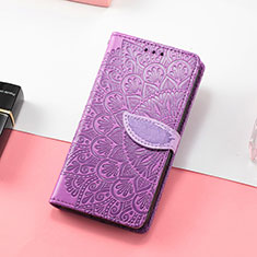 Handytasche Stand Schutzhülle Flip Leder Hülle Modisch Muster S08D für Huawei Honor X10 Max 5G Violett