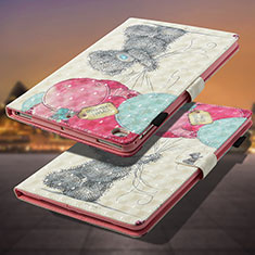 Handytasche Stand Schutzhülle Flip Leder Hülle Modisch Muster Y01B für Apple iPad Air Plusfarbig