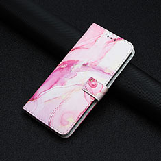 Handytasche Stand Schutzhülle Flip Leder Hülle Modisch Muster Y01X für Xiaomi Redmi 10A 4G Rosa