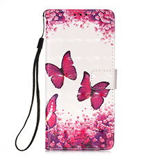 Handytasche Stand Schutzhülle Flip Leder Hülle Modisch Muster Y02B für Apple iPhone 13 Pink