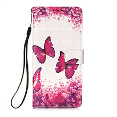 Handytasche Stand Schutzhülle Flip Leder Hülle Modisch Muster Y03B für Xiaomi Redmi Note 9S Pink