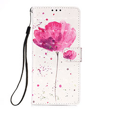 Handytasche Stand Schutzhülle Flip Leder Hülle Modisch Muster Y03B für Xiaomi Redmi Note 9S Rosa