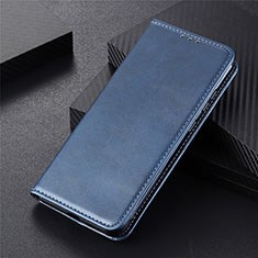 Handytasche Stand Schutzhülle Flip Leder Hülle N03 für Huawei P40 Blau