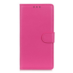 Handytasche Stand Schutzhülle Flip Leder Hülle N04 für Huawei P40 Pink