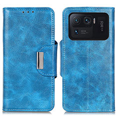 Handytasche Stand Schutzhülle Flip Leder Hülle N04P für Xiaomi Mi 11 Ultra 5G Hellblau