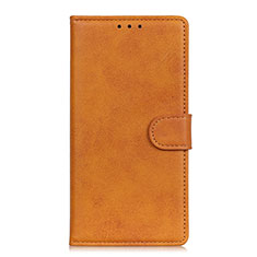 Handytasche Stand Schutzhülle Flip Leder Hülle N06 für Huawei P40 Orange