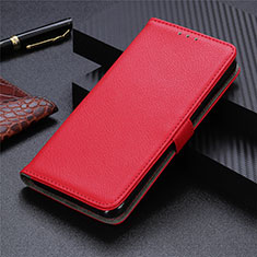 Handytasche Stand Schutzhülle Flip Leder Hülle N06 für Huawei P40 Pro+ Plus Rot