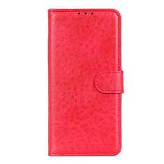 Handytasche Stand Schutzhülle Flip Leder Hülle N06 für Huawei P40 Pro Rot