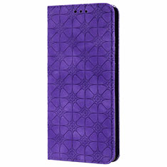 Handytasche Stand Schutzhülle Flip Leder Hülle N06 für Samsung Galaxy Note 20 5G Violett