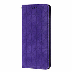 Handytasche Stand Schutzhülle Flip Leder Hülle N06 für Samsung Galaxy Note 20 Ultra 5G Violett