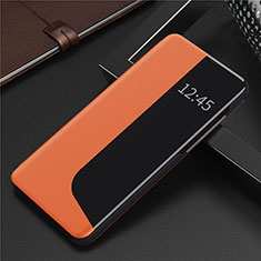 Handytasche Stand Schutzhülle Flip Leder Hülle N09 für Huawei P40 Orange