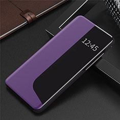 Handytasche Stand Schutzhülle Flip Leder Hülle N09 für Huawei P40 Violett