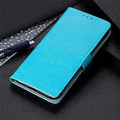 Handytasche Stand Schutzhülle Flip Leder Hülle N15 für Huawei P40 Pro+ Plus Hellblau