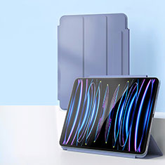 Handytasche Stand Schutzhülle Flip Leder Hülle P02 für Apple iPad Pro 11 (2020) Lavendel Grau