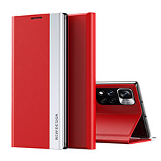 Handytasche Stand Schutzhülle Flip Leder Hülle Q01H für Xiaomi Mi 11i 5G (2022) Rot