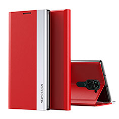 Handytasche Stand Schutzhülle Flip Leder Hülle Q01H für Xiaomi Redmi 10X 4G Rot