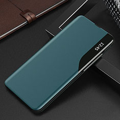 Handytasche Stand Schutzhülle Flip Leder Hülle Q03H für Xiaomi Redmi Note 9S Grün