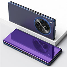 Handytasche Stand Schutzhülle Flip Leder Hülle QH1 für OnePlus Open 5G Violett