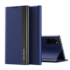 Handytasche Stand Schutzhülle Flip Leder Hülle QH1 für Samsung Galaxy A53 5G Blau