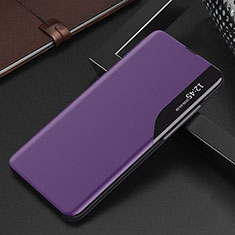 Handytasche Stand Schutzhülle Flip Leder Hülle QH2 für Samsung Galaxy A50S Violett