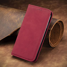 Handytasche Stand Schutzhülle Flip Leder Hülle S08D für Xiaomi Redmi Note 11 Pro+ Plus 5G Rot