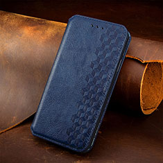 Handytasche Stand Schutzhülle Flip Leder Hülle S10D für Huawei Honor 9X Blau