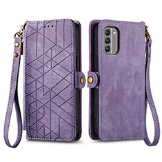 Handytasche Stand Schutzhülle Flip Leder Hülle S17D für Nokia G400 5G Violett