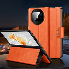 Handytasche Stand Schutzhülle Flip Leder Hülle SD1 für Huawei Mate X5 Orange