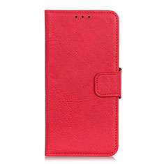 Handytasche Stand Schutzhülle Flip Leder Hülle T01 für Huawei Honor X10 5G Rot