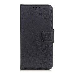 Handytasche Stand Schutzhülle Flip Leder Hülle T01 für Huawei Honor X10 5G Schwarz