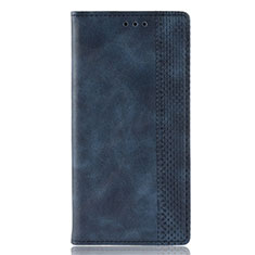 Handytasche Stand Schutzhülle Flip Leder Hülle T01 für Xiaomi Redmi 9AT Blau