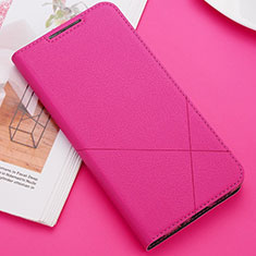 Handytasche Stand Schutzhülle Flip Leder Hülle T02 für Huawei Nova 5 Pro Pink