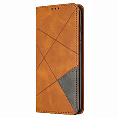 Handytasche Stand Schutzhülle Flip Leder Hülle T02 für Huawei P Smart (2020) Orange