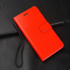 Handytasche Stand Schutzhülle Flip Leder Hülle T02 für Xiaomi Redmi Note 8 Pro Rot