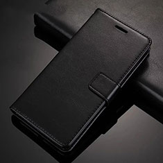 Handytasche Stand Schutzhülle Flip Leder Hülle T02 für Xiaomi Redmi Note 8 Schwarz