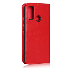 Handytasche Stand Schutzhülle Flip Leder Hülle T03 für Huawei P Smart (2020) Rot