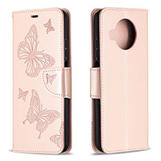 Handytasche Stand Schutzhülle Flip Leder Hülle T03 für Xiaomi Mi 10T Lite 5G Rosa