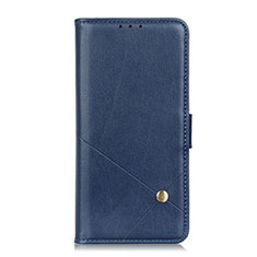 Handytasche Stand Schutzhülle Flip Leder Hülle T03 für Xiaomi Poco M3 Blau