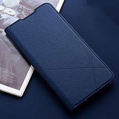 Handytasche Stand Schutzhülle Flip Leder Hülle T03 für Xiaomi Redmi Note 8 Blau
