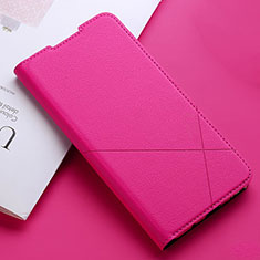 Handytasche Stand Schutzhülle Flip Leder Hülle T03 für Xiaomi Redmi Note 8 Pink