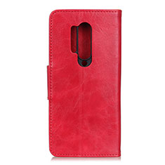 Handytasche Stand Schutzhülle Flip Leder Hülle T04 für OnePlus 8 Pro Rot