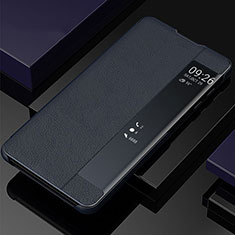 Handytasche Stand Schutzhülle Flip Leder Hülle T04 für Samsung Galaxy Note 10 Plus Blau