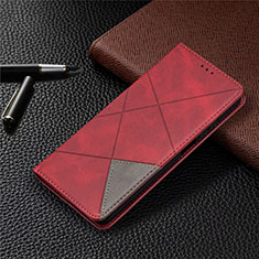 Handytasche Stand Schutzhülle Flip Leder Hülle T04 für Xiaomi Mi 10T Lite 5G Rot