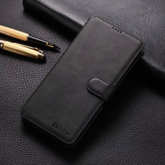 Handytasche Stand Schutzhülle Flip Leder Hülle T04 für Xiaomi Redmi Note 8 Pro Schwarz